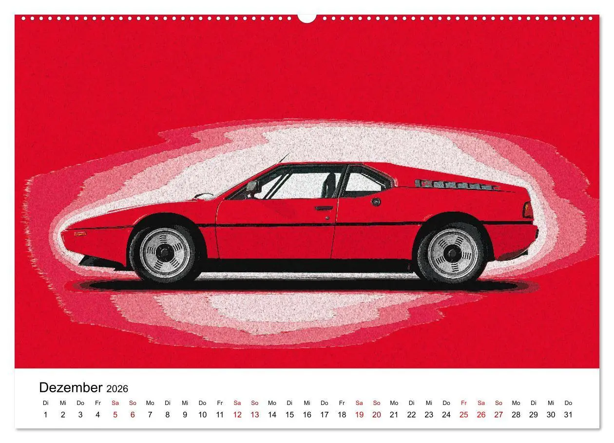 Bild: 9783457319826 | Car Art Edition Sportwagenlegenden (Wandkalender 2026 DIN A2 quer),...