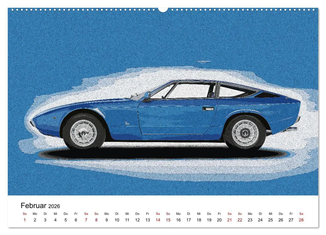 Bild: 9783457319826 | Car Art Edition Sportwagenlegenden (Wandkalender 2026 DIN A2 quer),...