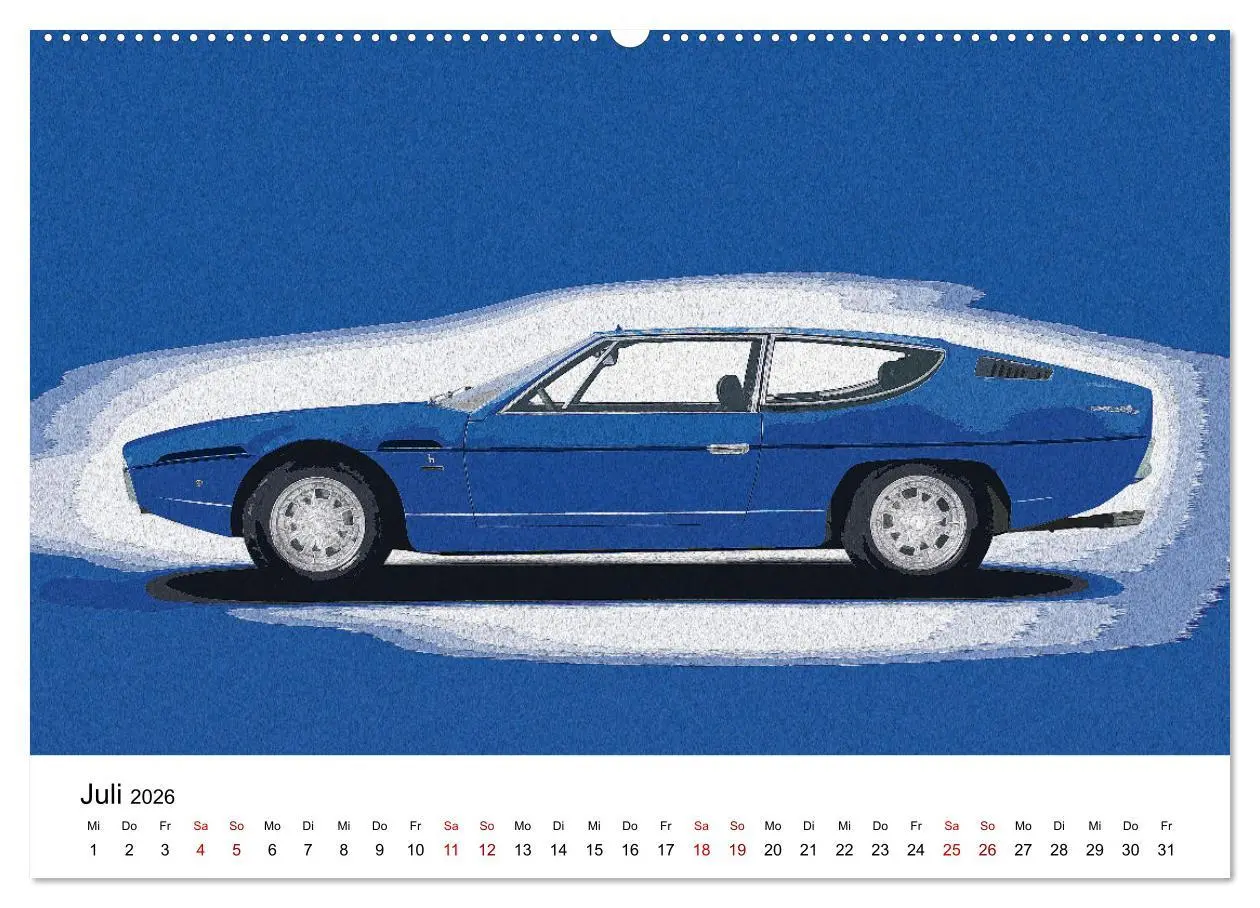Bild: 9783457319826 | Car Art Edition Sportwagenlegenden (Wandkalender 2026 DIN A2 quer),...