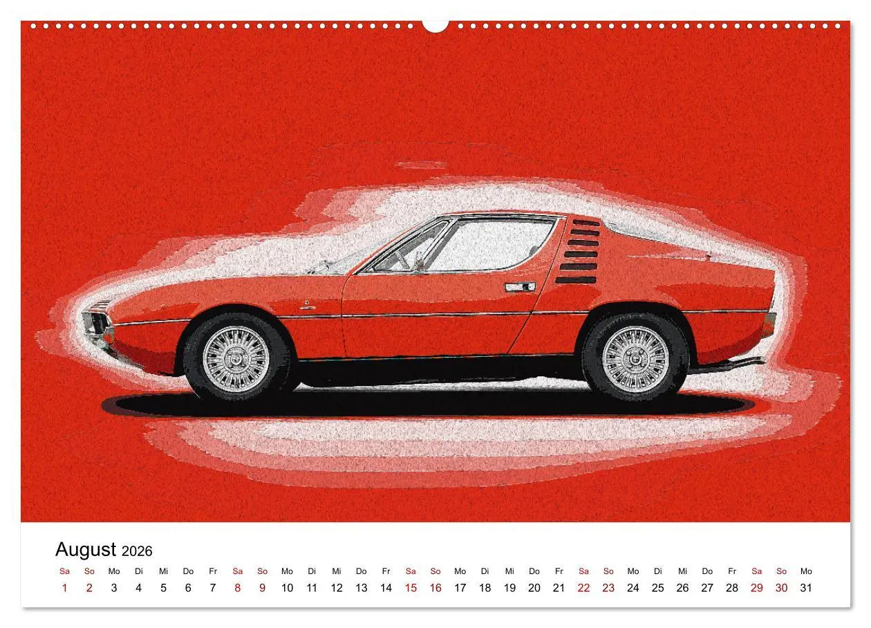 Bild: 9783457319826 | Car Art Edition Sportwagenlegenden (Wandkalender 2026 DIN A2 quer),...