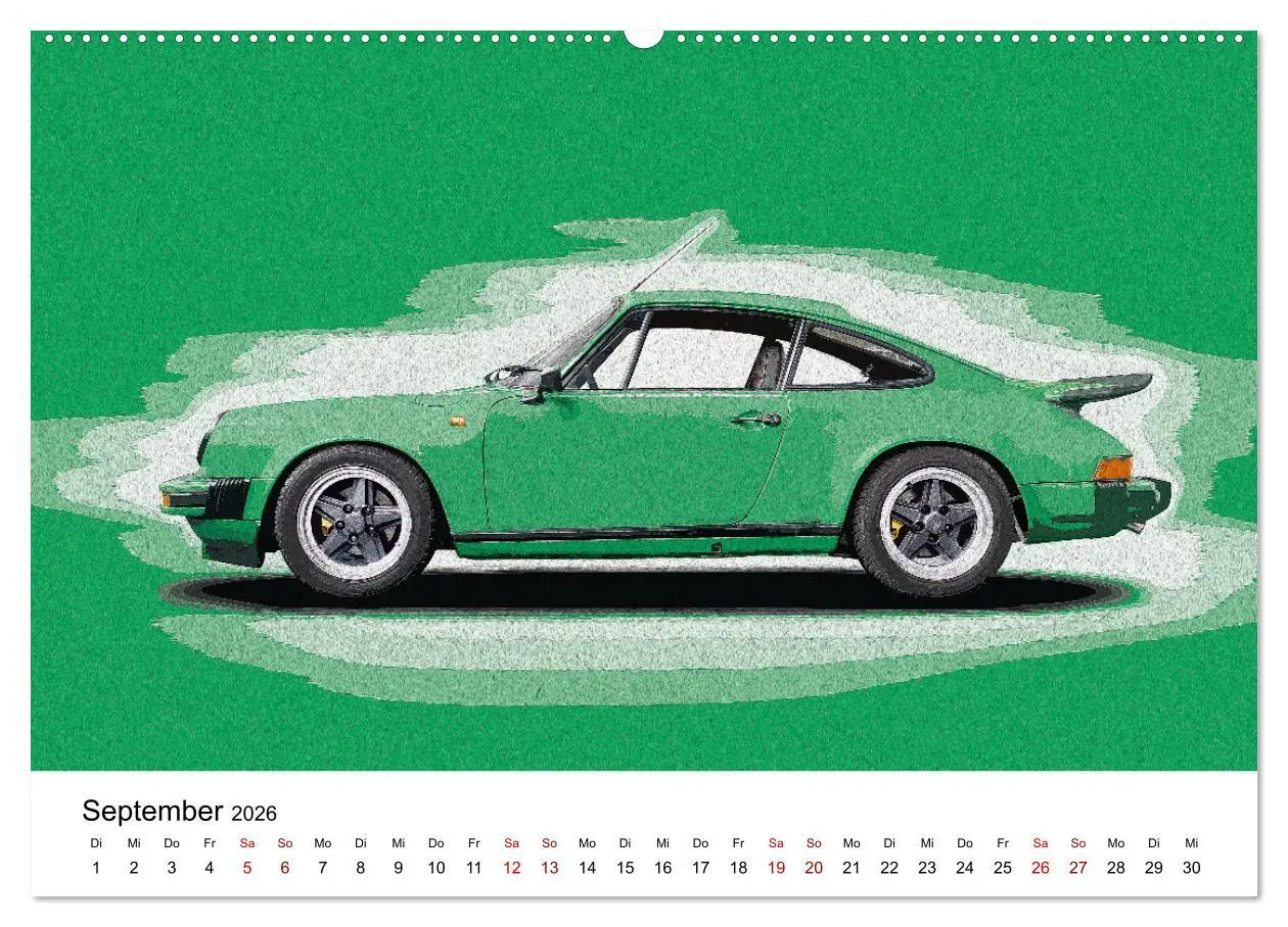 Bild: 9783457319826 | Car Art Edition Sportwagenlegenden (Wandkalender 2026 DIN A2 quer),...