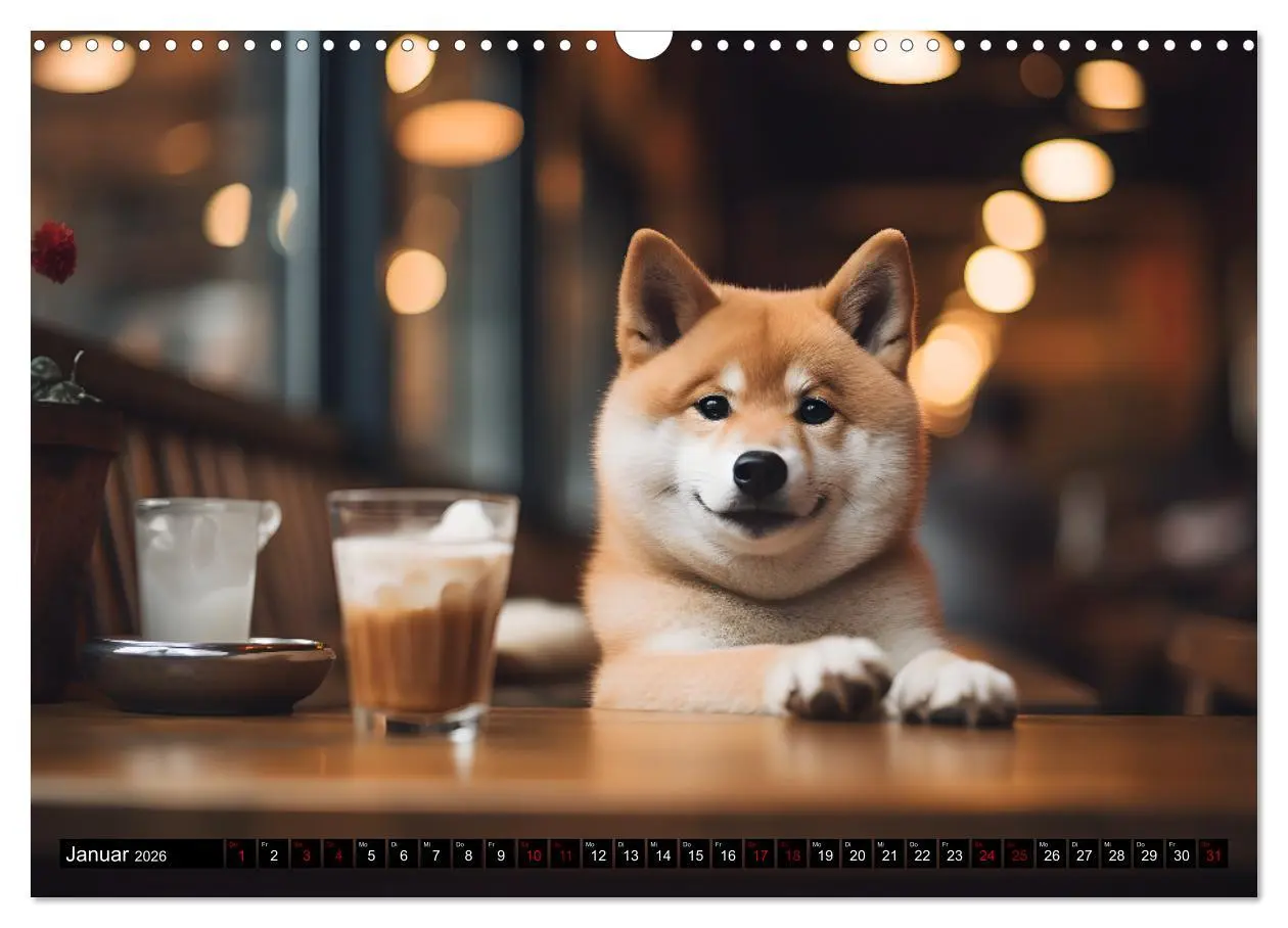 Bild: 9783457489826 | Shiba Inu - Stolz und Anmut (Wandkalender 2026 DIN A3 quer),...