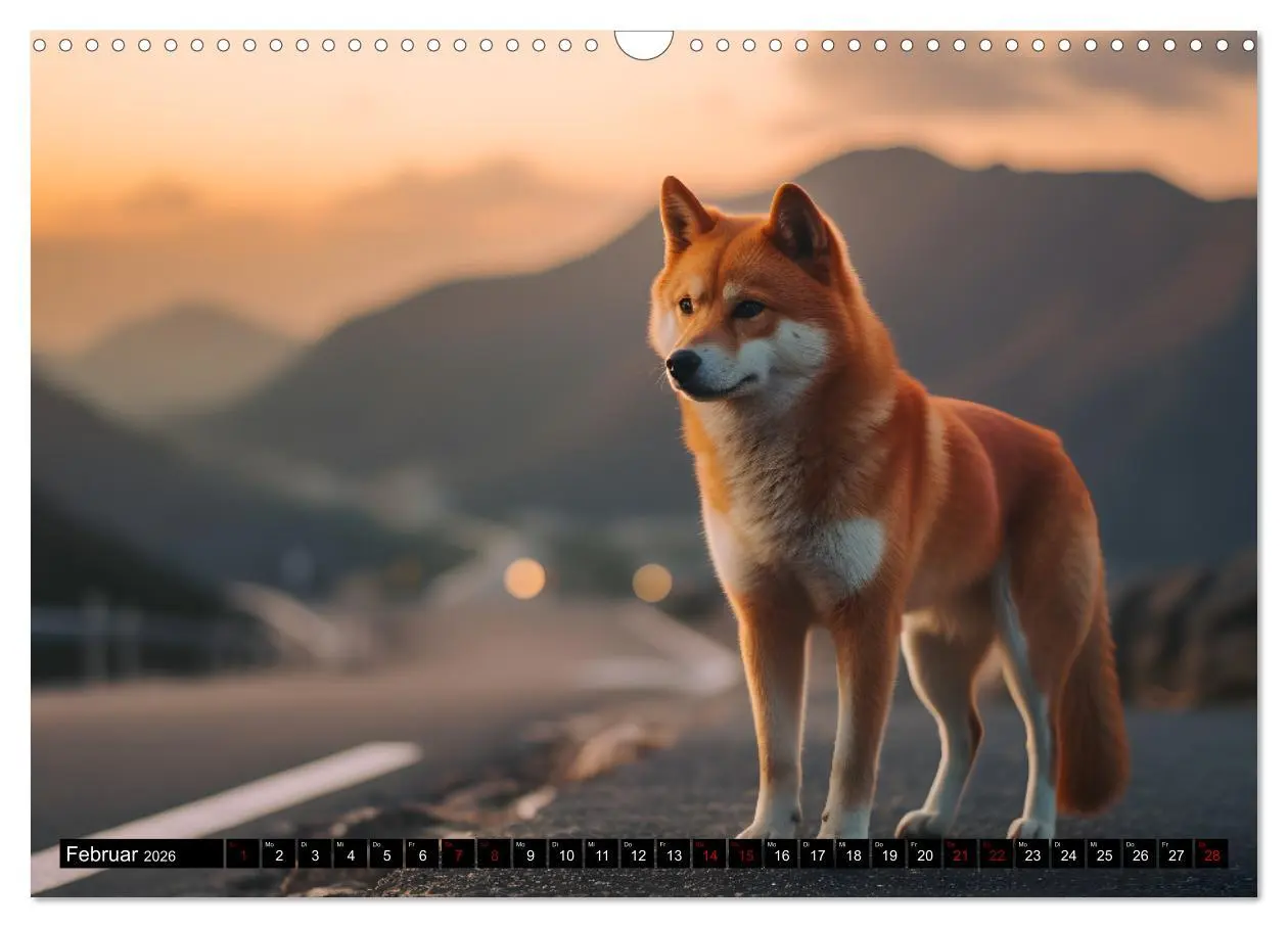 Bild: 9783457489826 | Shiba Inu - Stolz und Anmut (Wandkalender 2026 DIN A3 quer),...