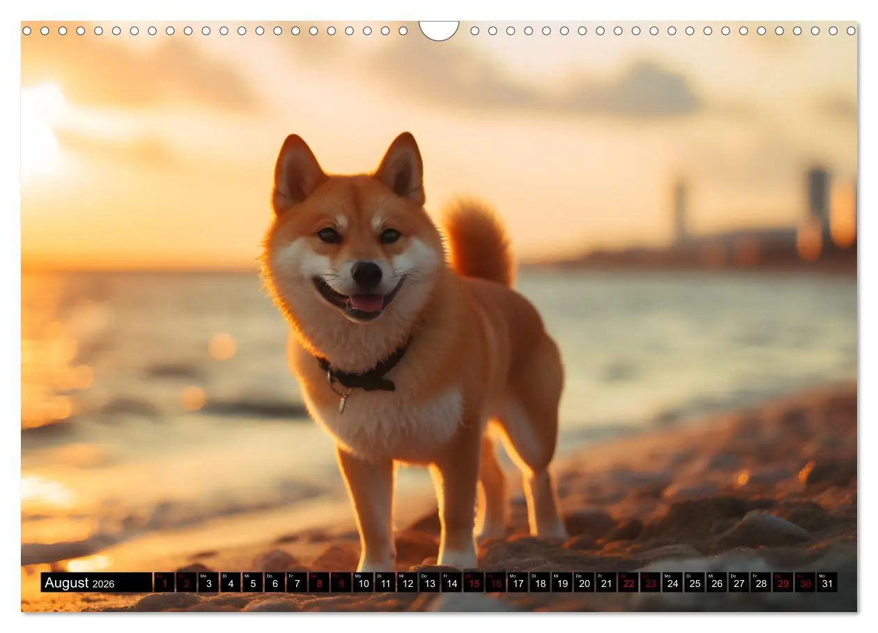 Bild: 9783457489826 | Shiba Inu - Stolz und Anmut (Wandkalender 2026 DIN A3 quer),...