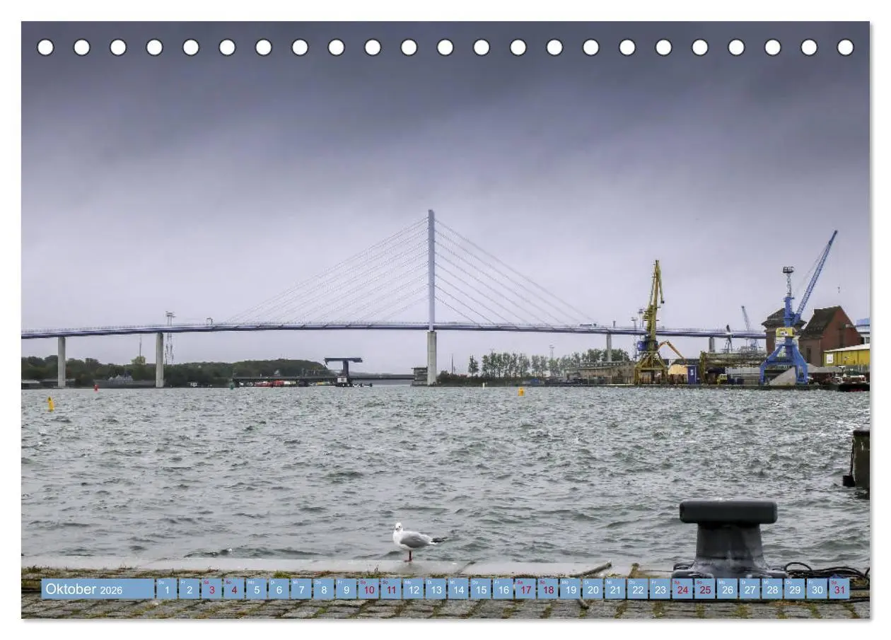 Bild: 9783457939826 | Stralsund und die Boddenlandschaft (Tischkalender 2026 DIN A5...