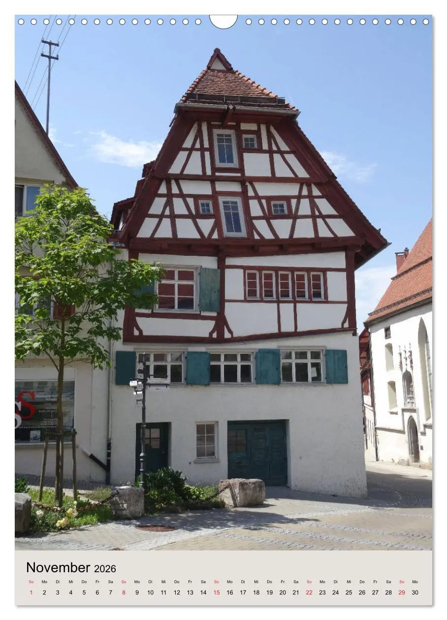 Bild: 9783516409826 | Fachwerkhäuser - schmal, krumm, schief (Wandkalender 2026 DIN A3...