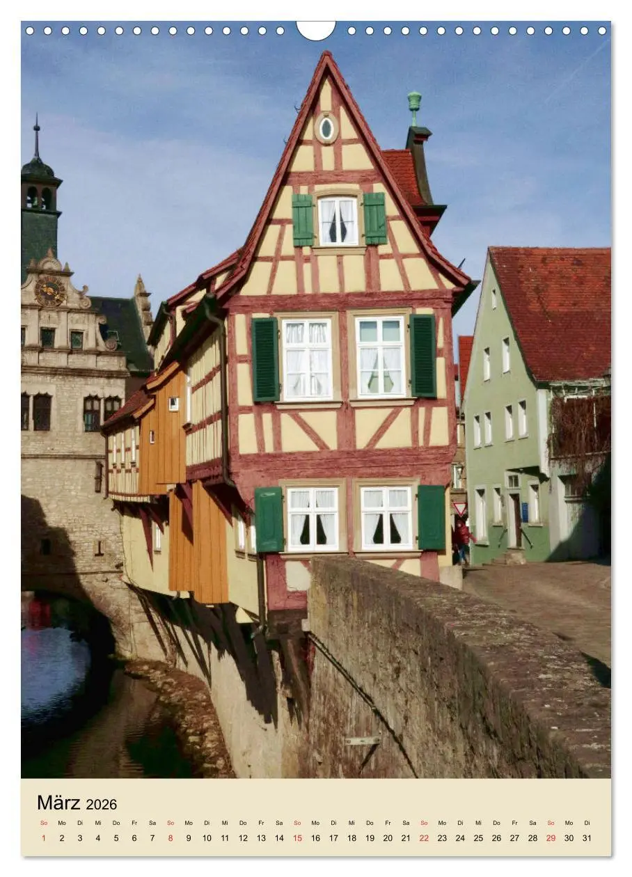 Bild: 9783516409826 | Fachwerkhäuser - schmal, krumm, schief (Wandkalender 2026 DIN A3...