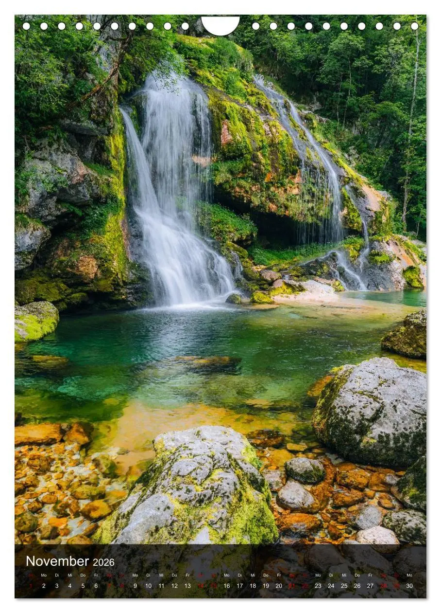 Bild: 9783516649826 | Faszination Wasserfälle (Wandkalender 2026 DIN A4 hoch), CALVENDO...