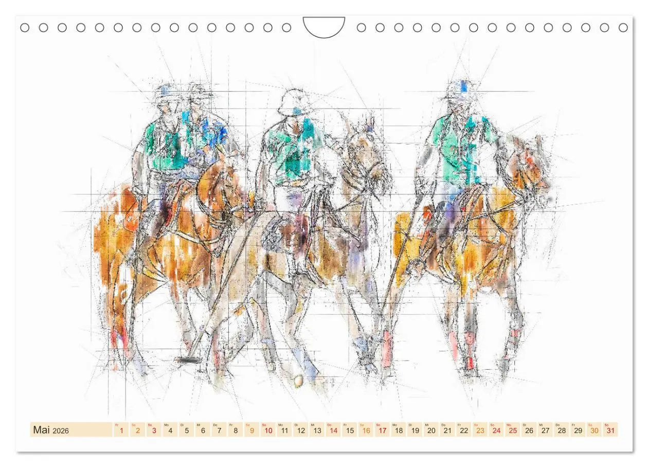 Bild: 9783457549926 | Team-Sport (Wandkalender 2026 DIN A4 quer), CALVENDO Monatskalender