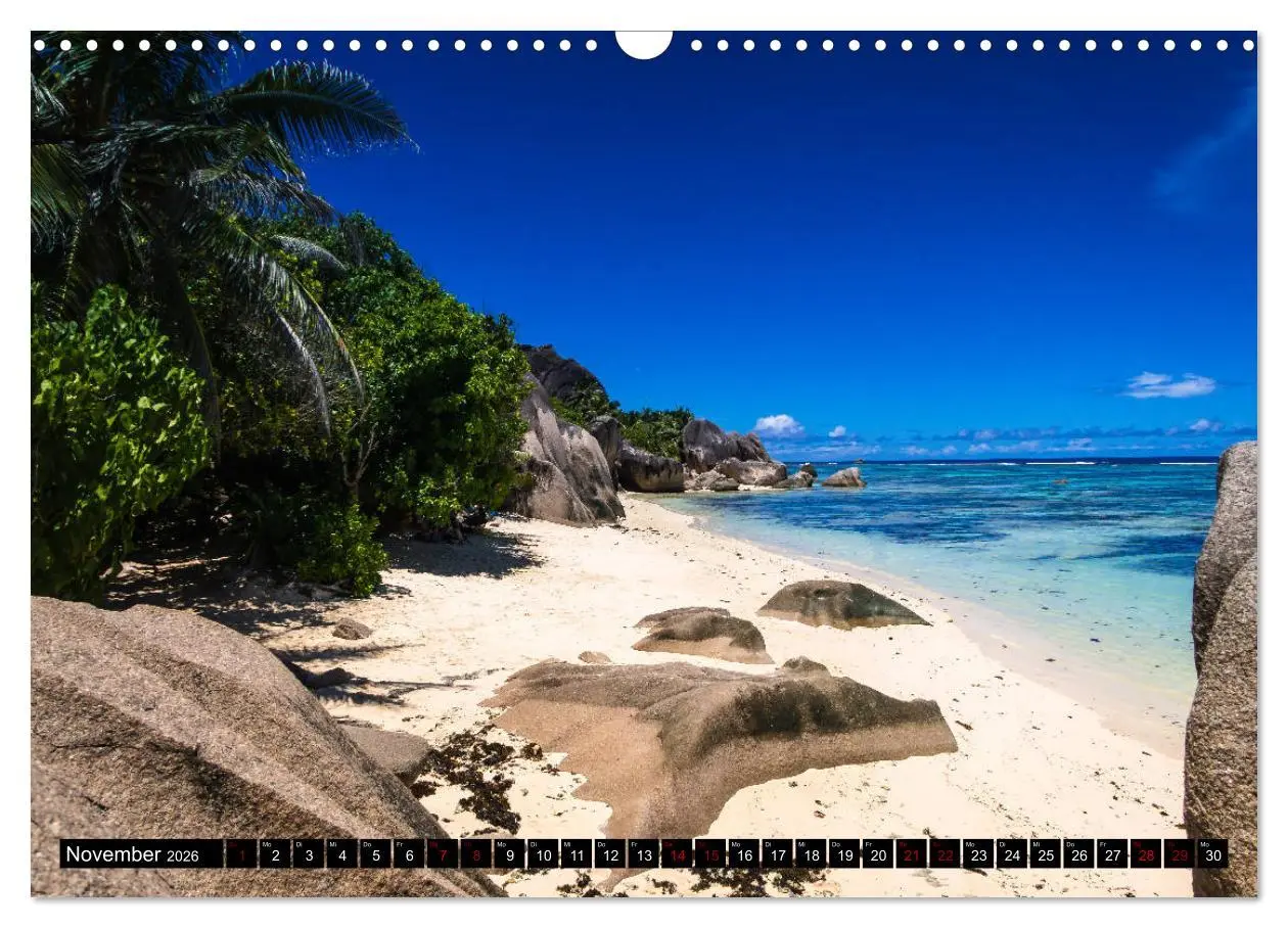 Bild: 9783457859926 | Trauminseln Seychellen (Wandkalender 2026 DIN A3 quer), CALVENDO...