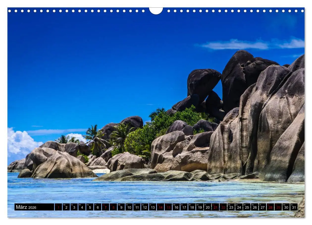 Bild: 9783457859926 | Trauminseln Seychellen (Wandkalender 2026 DIN A3 quer), CALVENDO...