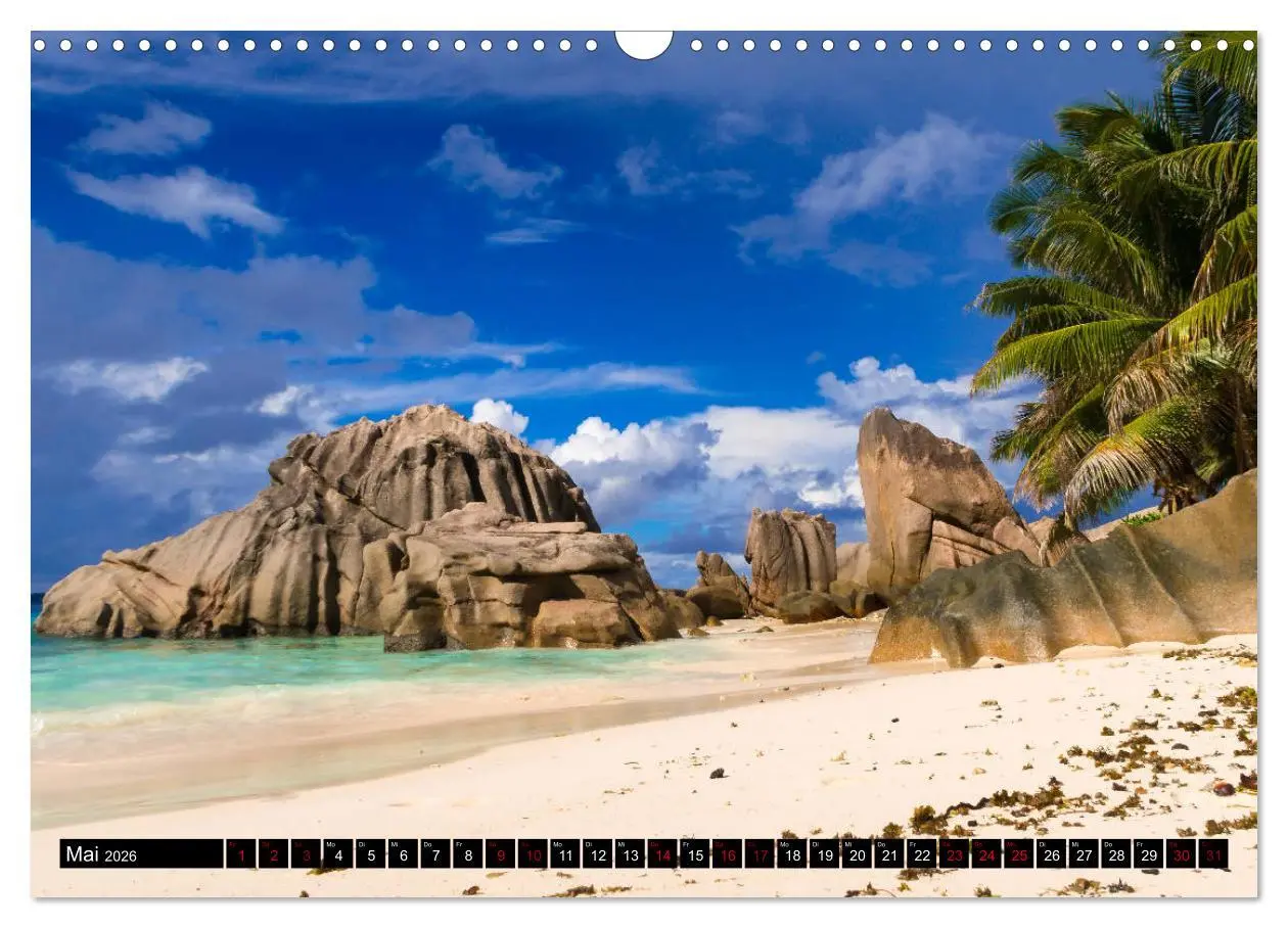 Bild: 9783457859926 | Trauminseln Seychellen (Wandkalender 2026 DIN A3 quer), CALVENDO...