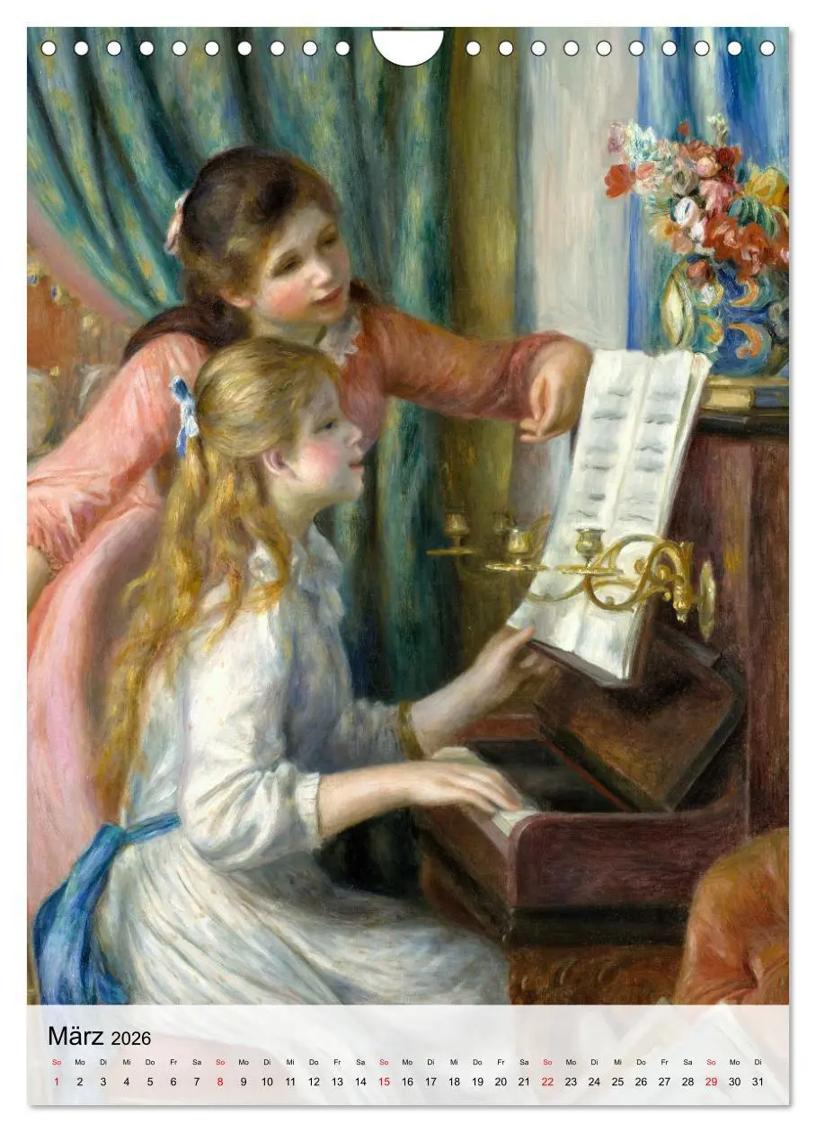 Bild: 9783516499926 | Die kleinen Musen des Monsieur Renoir (Wandkalender 2026 DIN A4...