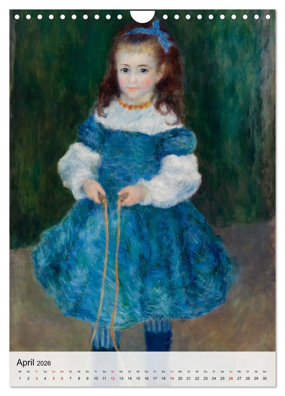 Bild: 9783516499926 | Die kleinen Musen des Monsieur Renoir (Wandkalender 2026 DIN A4...