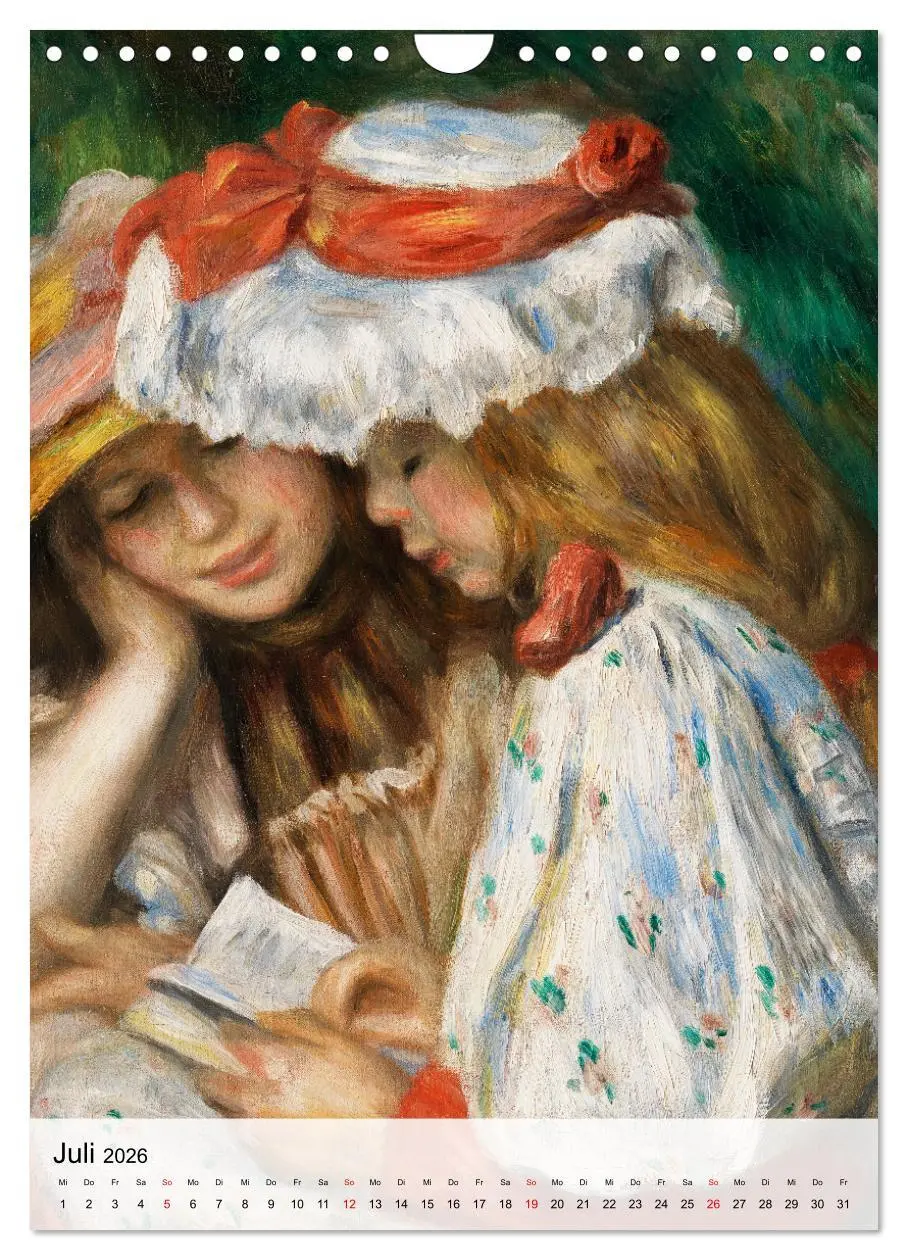 Bild: 9783516499926 | Die kleinen Musen des Monsieur Renoir (Wandkalender 2026 DIN A4...