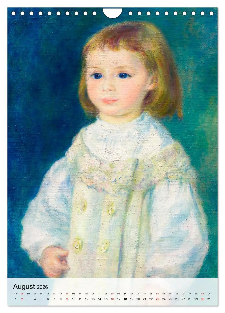 Bild: 9783516499926 | Die kleinen Musen des Monsieur Renoir (Wandkalender 2026 DIN A4...