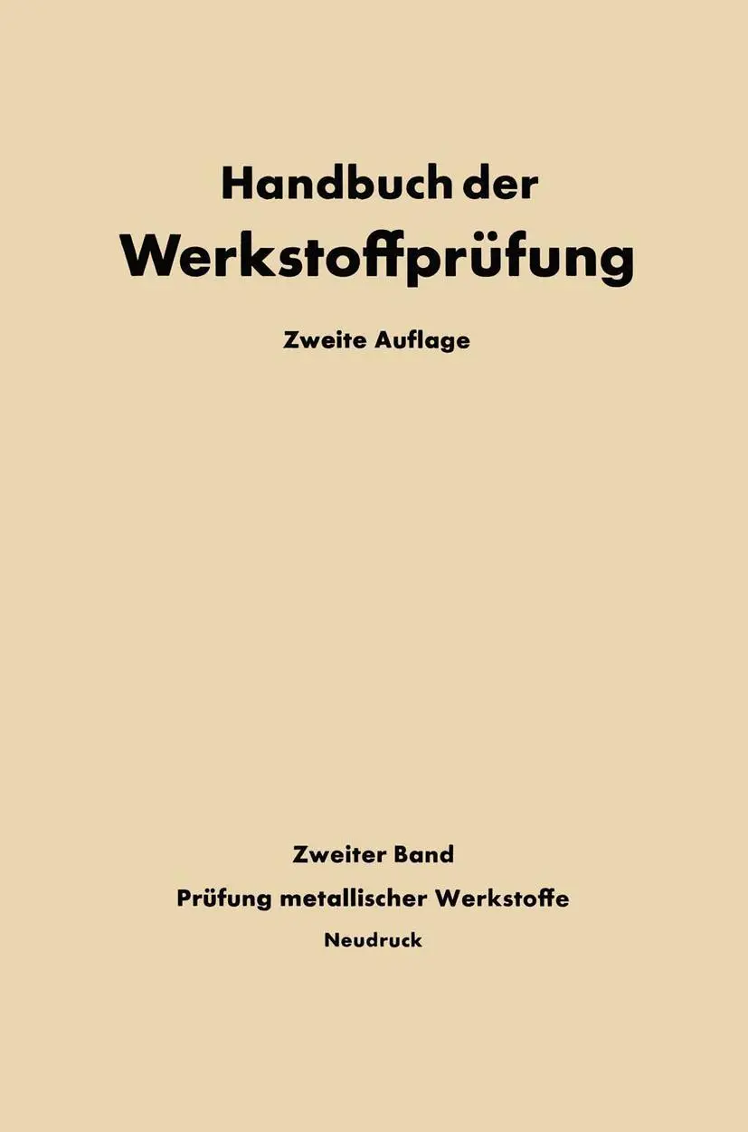 Cover: 9783662239926 | Die Prüfung der Metallischen Werkstoffe | E. Siebel | Taschenbuch | xv