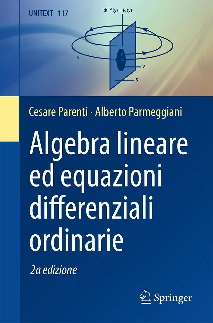 Cover: 9788847039926 | Algebra lineare ed equazioni differenziali ordinarie | Taschenbuch