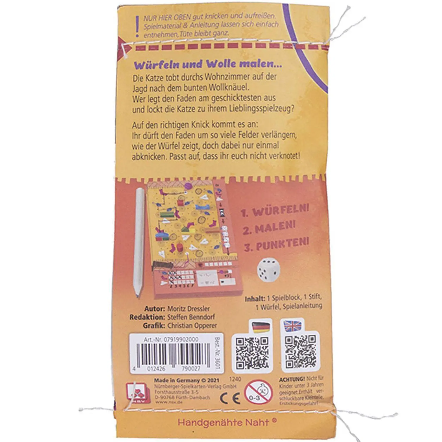 Bild: 4012426790027 | Wolle (Minny) | Nürnberger Spielkarten Verlag | Spiel | 22170021
