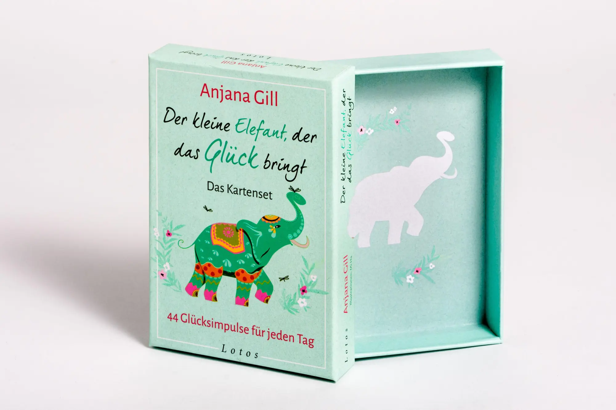 Bild: 4250939500027 | Der kleine Elefant, der das Glück bringt - Das Kartenset | Anjana Gill