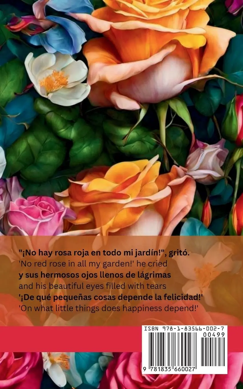 Rückseite: 9781835660027 | El Ruiseñor y la Rosa / The Nightingale and The Rose | Oscar Wilde