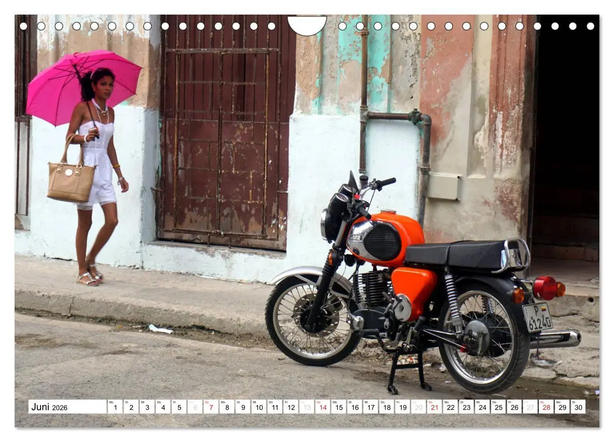 Bild: 9783516060027 | Mythos MZ - Ein DDR-Motorrad auf Kuba (Wandkalender 2026 DIN A4...