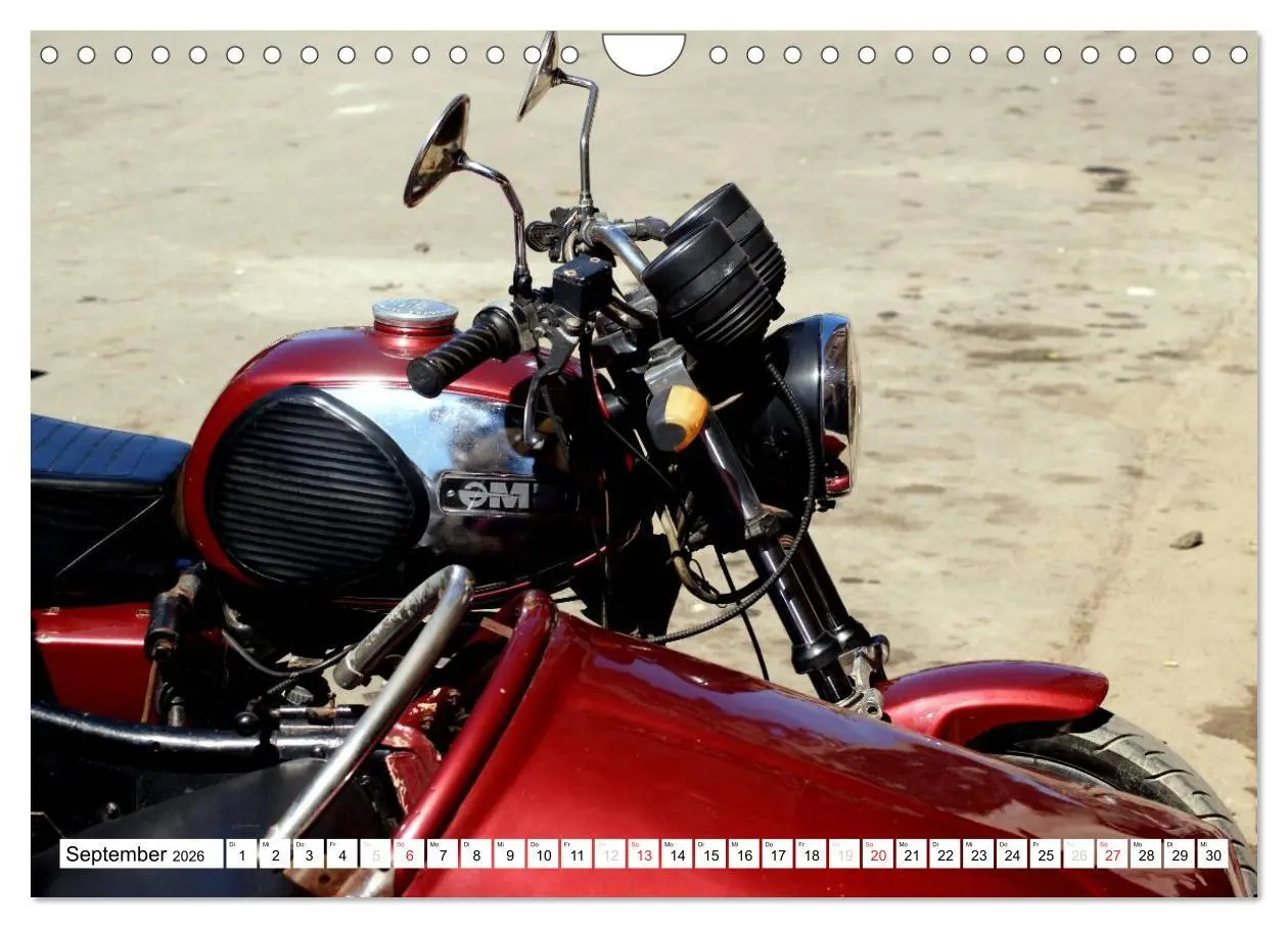 Bild: 9783516060027 | Mythos MZ - Ein DDR-Motorrad auf Kuba (Wandkalender 2026 DIN A4...