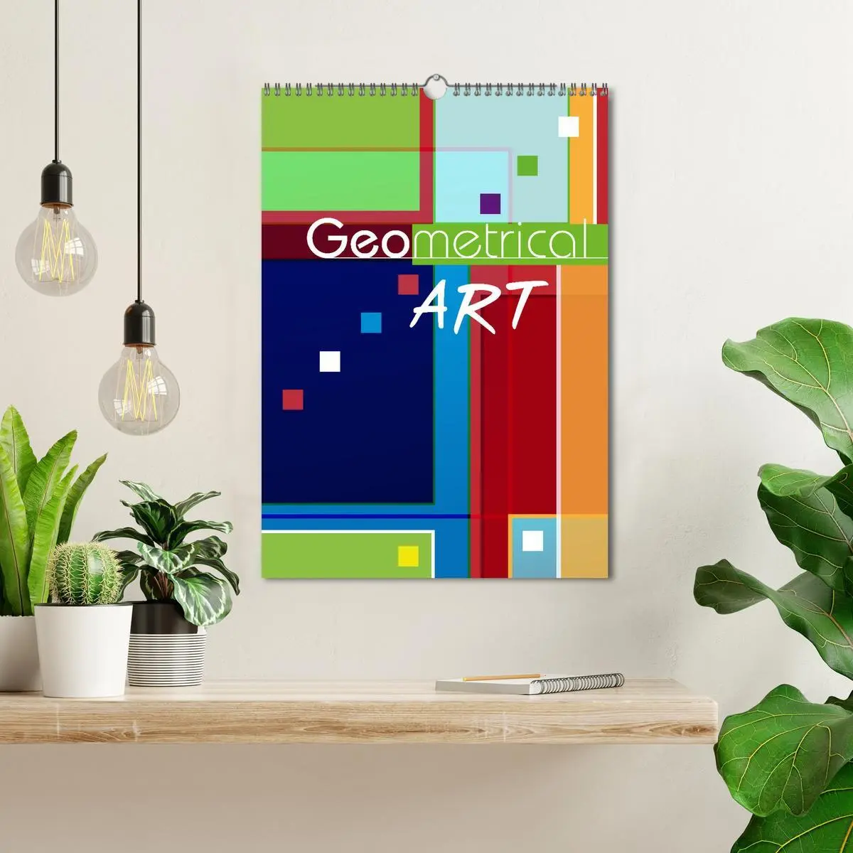 Bild: 9783516370027 | Geometrical ART (Wandkalender 2026 DIN A3 hoch), CALVENDO...