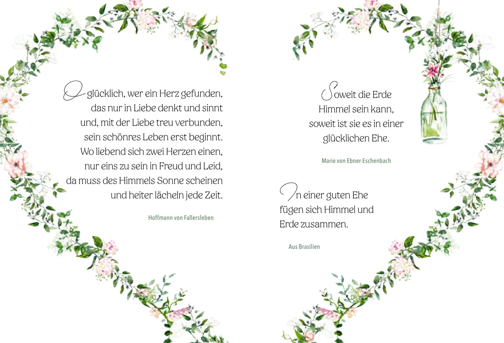 Bild: 9783649650027 | Zur Hochzeit für euch zwei | Alle guten Wünsche | Julia Borchers