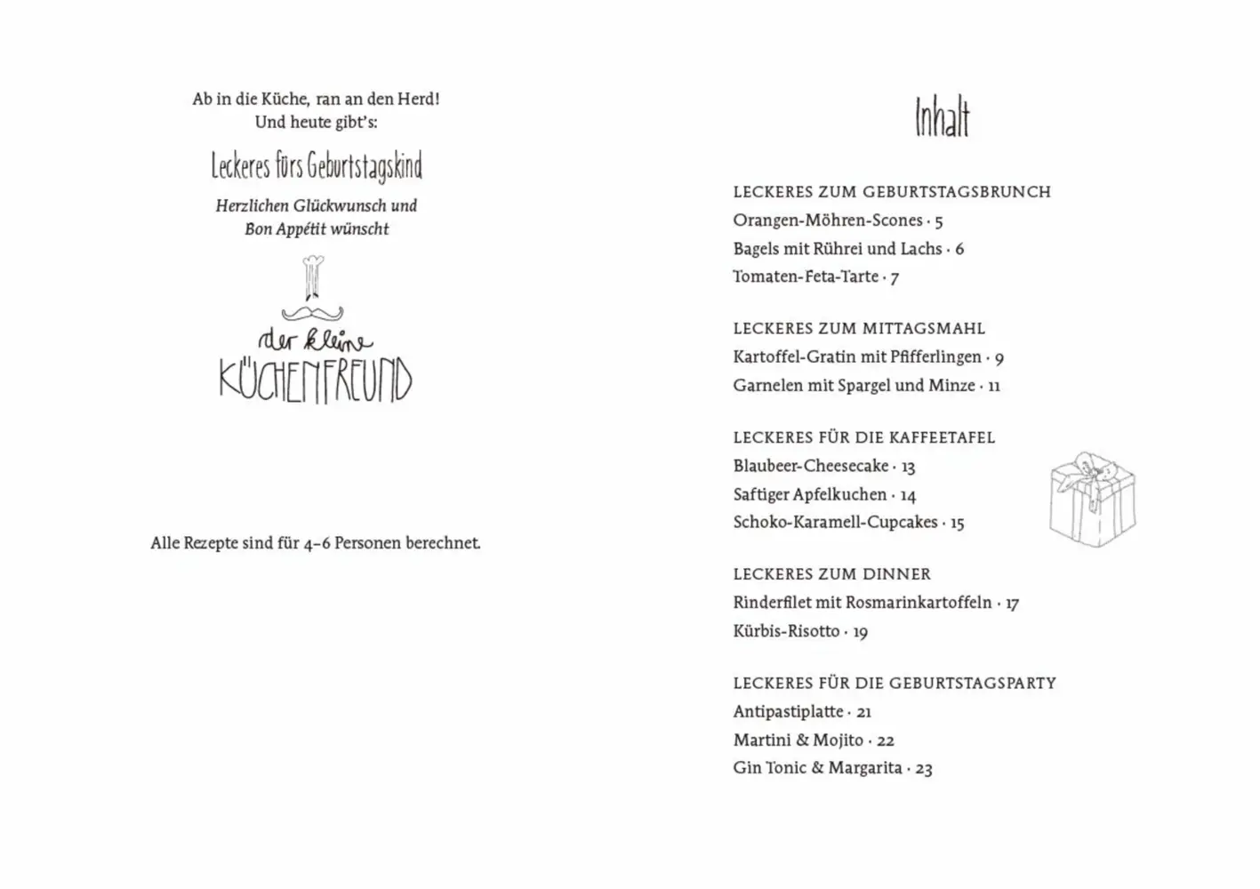 Bild: 9783756710027 | Alles Leckere zum Geburtstag | Genussvolle Rezepte | Taschenbuch