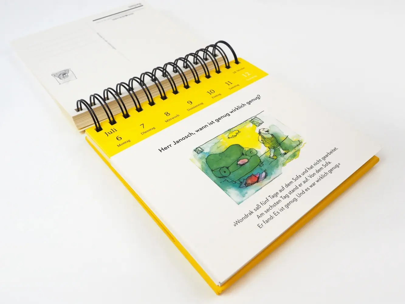 Bild: 4262461870127 | Wondrak für alle Lebenslagen. Postkartenkalender 2026 | Janosch | 2026