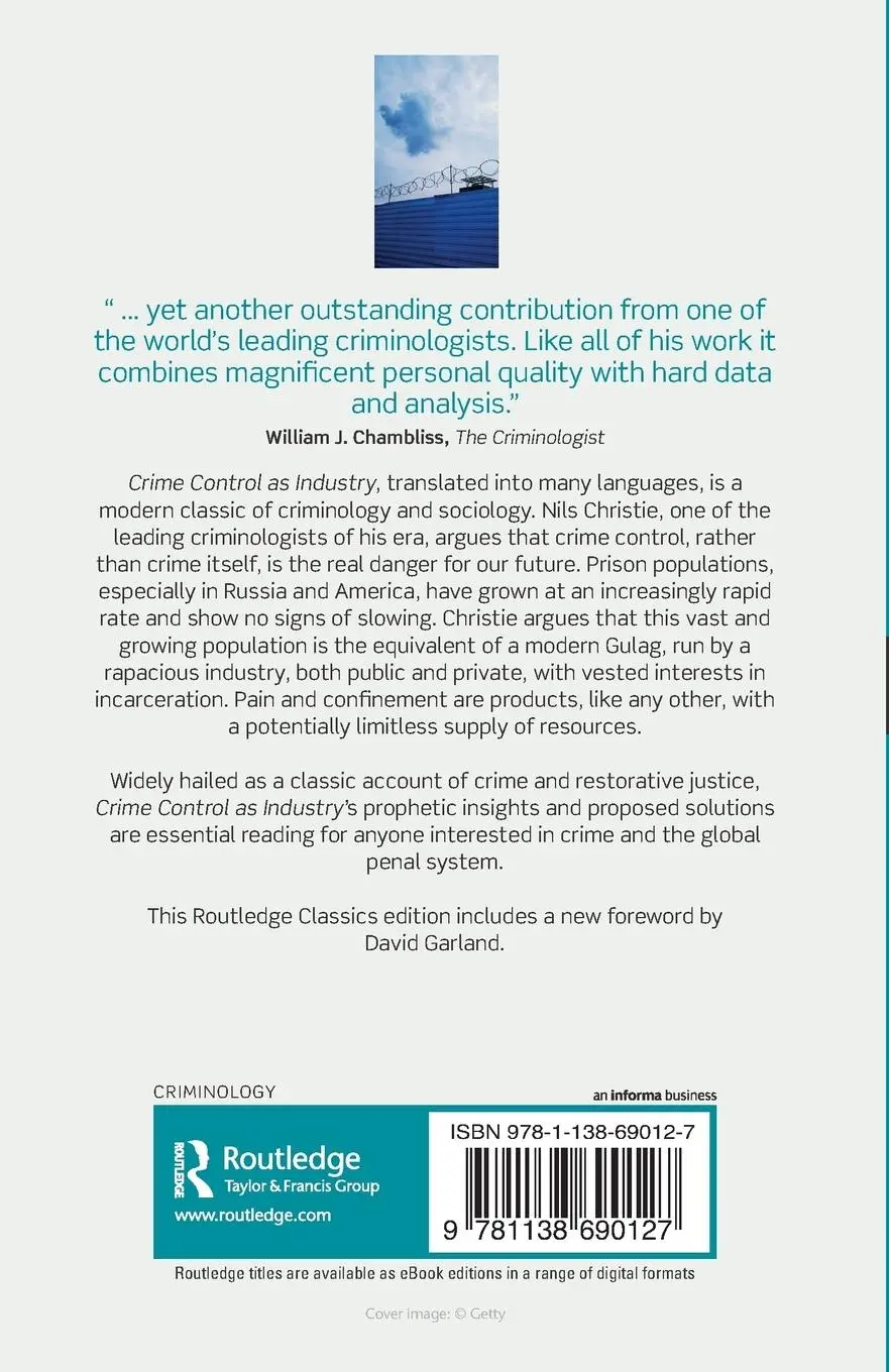 Rückseite: 9781138690127 | Crime Control As Industry | Towards Gulags, Western Style | Christie