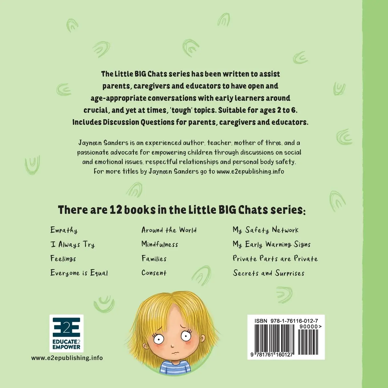 Rückseite: 9781761160127 | My Early Warning Signs | Jayneen Sanders | Taschenbuch | Englisch
