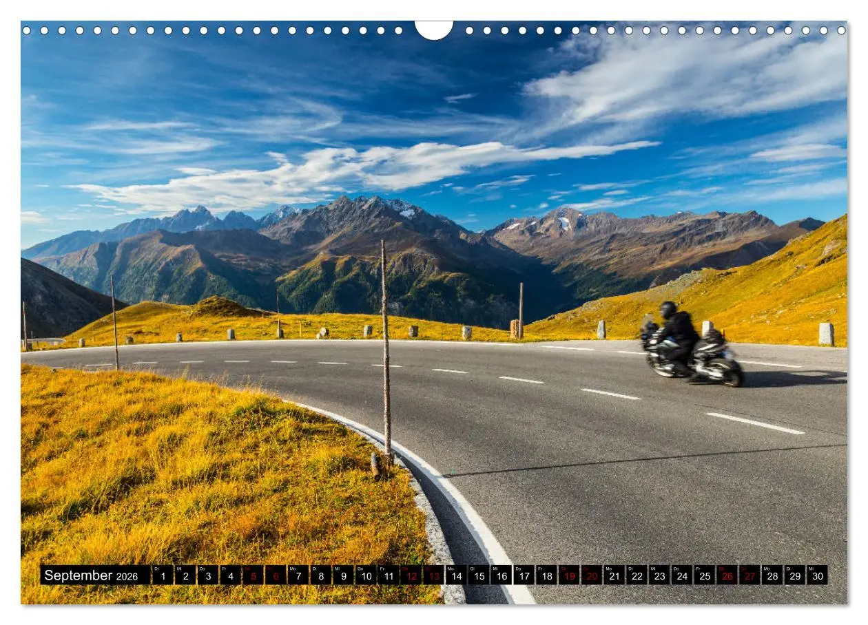 Bild: 9783457890127 | Am Großglockner. Berge, Straße, Natur (Wandkalender 2026 DIN A3...