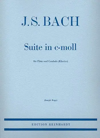 Cover: 9783497010127 | Suite in c-moll für Flöte und Cembalo (Klavier) | Sebastian | 20 S.