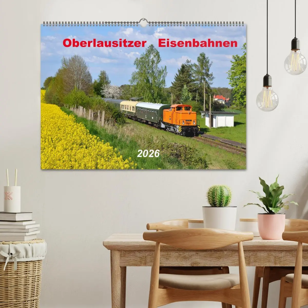 Bild: 9783516050127 | Oberlausitzer Eisenbahnen 2026 (Wandkalender 2026 DIN A2 quer),...