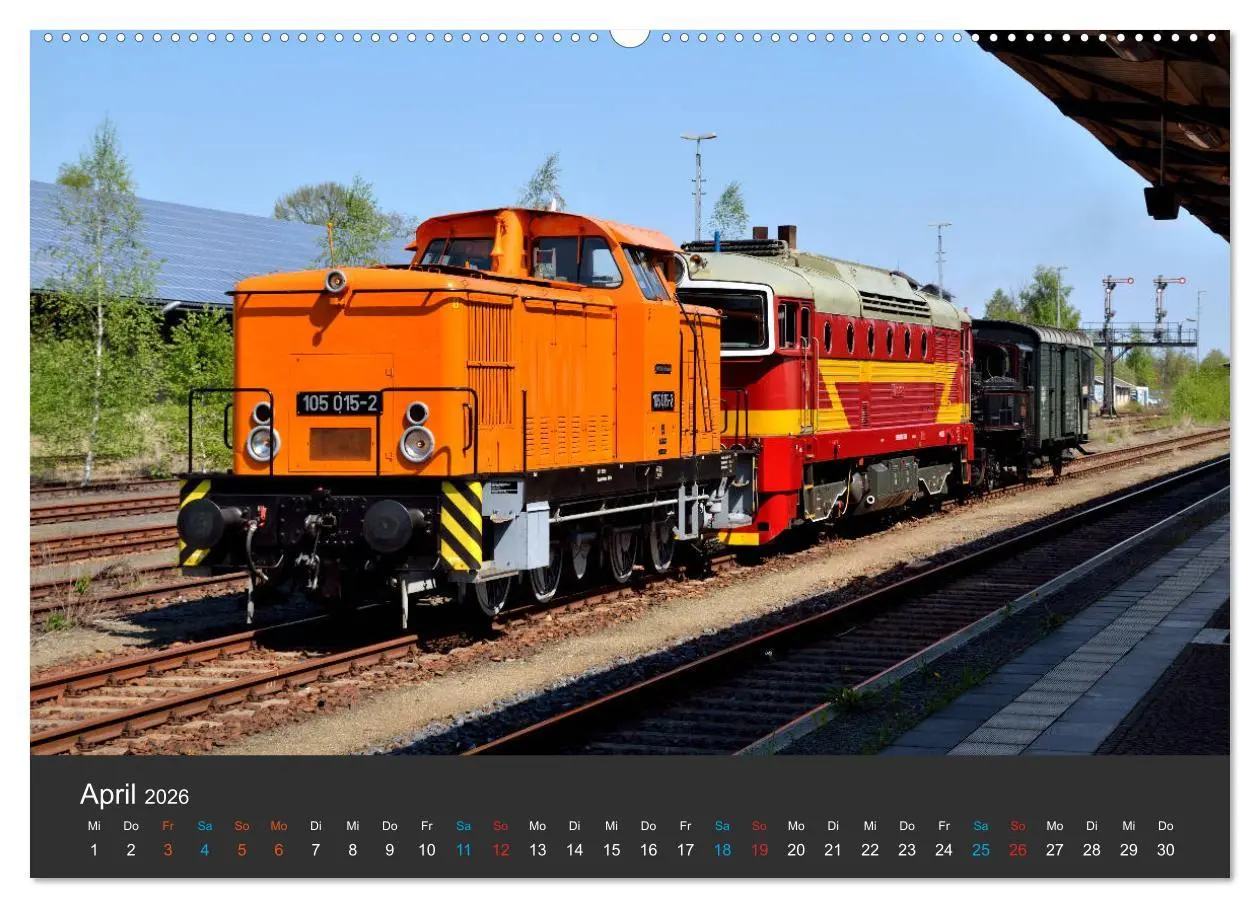 Bild: 9783516050127 | Oberlausitzer Eisenbahnen 2026 (Wandkalender 2026 DIN A2 quer),...