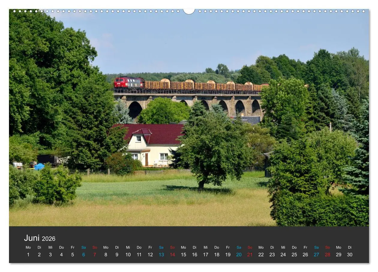 Bild: 9783516050127 | Oberlausitzer Eisenbahnen 2026 (Wandkalender 2026 DIN A2 quer),...