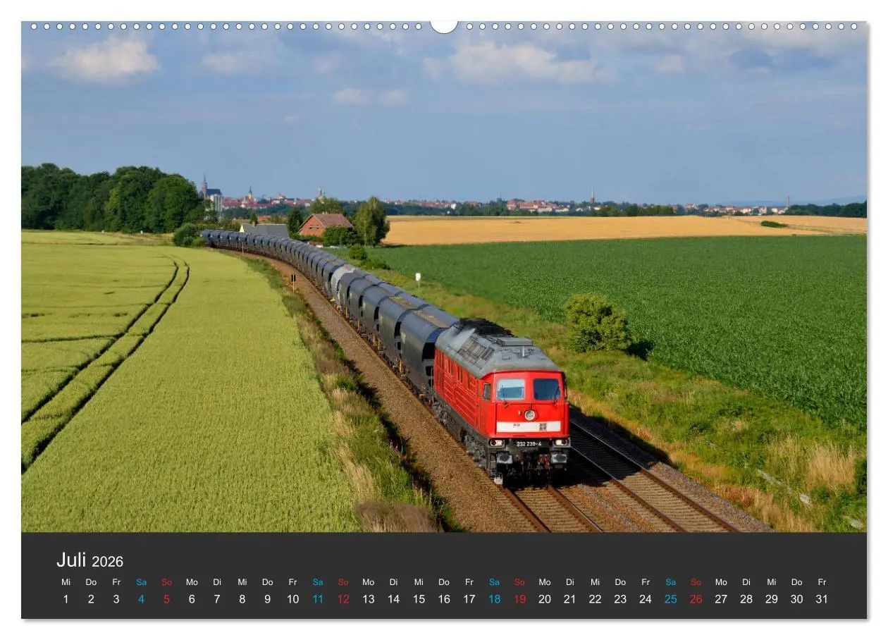 Bild: 9783516050127 | Oberlausitzer Eisenbahnen 2026 (Wandkalender 2026 DIN A2 quer),...