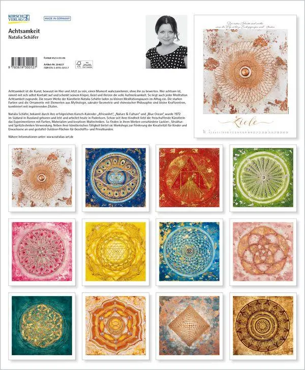 Bild: 9783819300127 | Achtsamkeit 2027 | Verlag Korsch | Kalender | Spiralbindung | 14 S.
