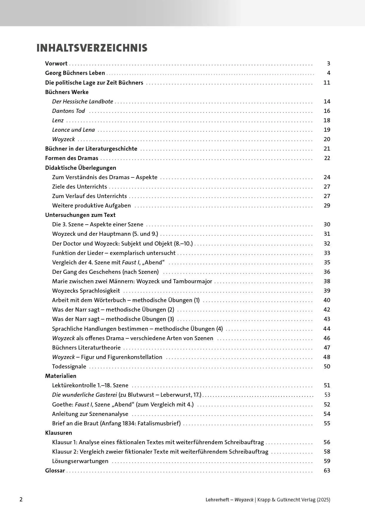 Bild: 9783963230127 | Woyzeck - Georg Büchner - Lehrerheft | Norbert Tholen | Broschüre