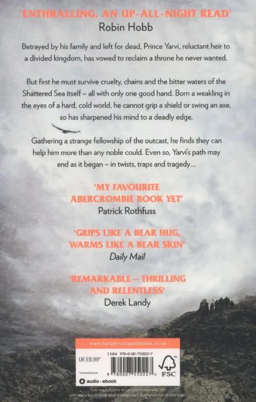 Rückseite: 9780007550227 | Shattered Sea 01. Half a King | Joe Abercrombie | Taschenbuch | 376 S.
