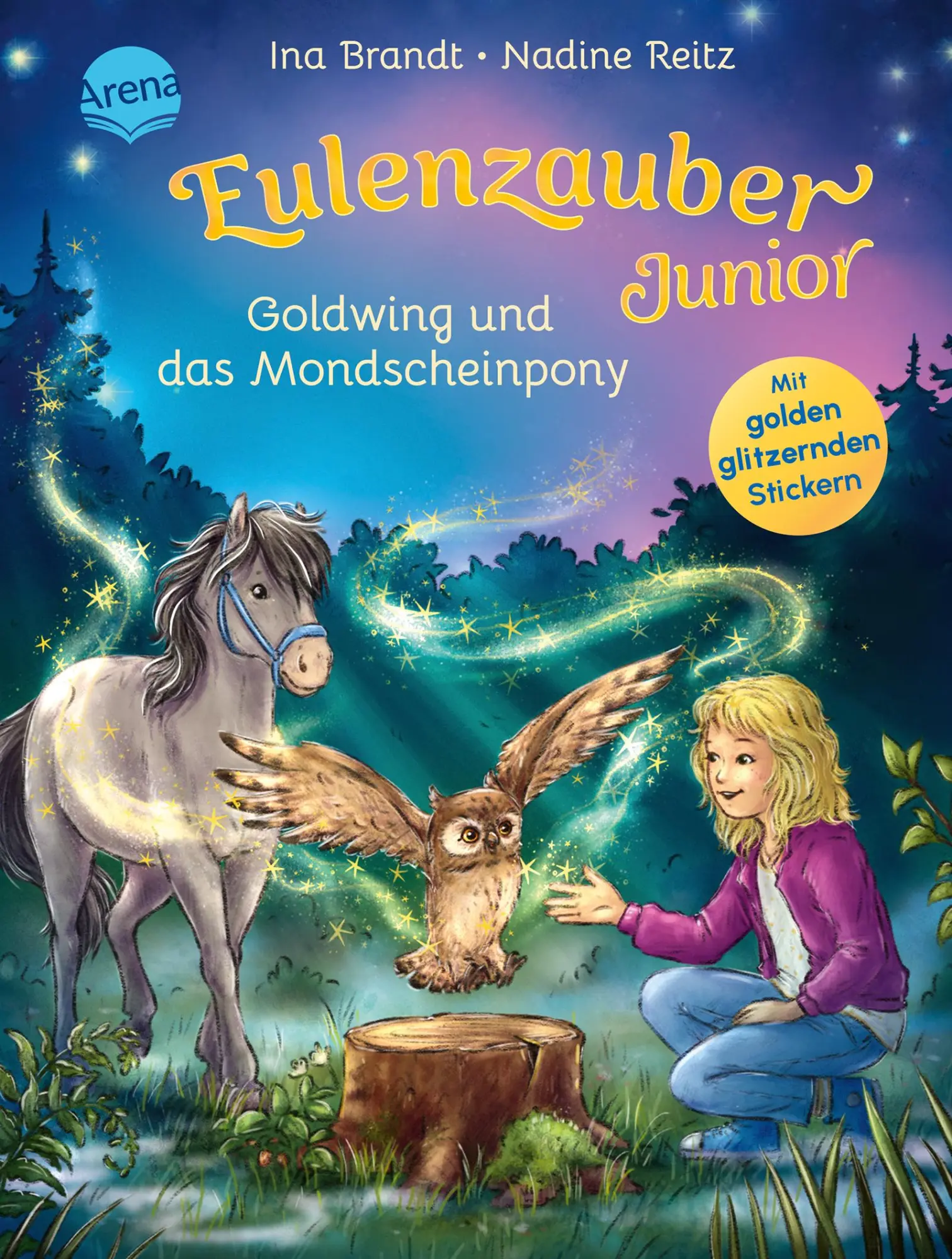 Cover: 9783401720227 | Eulenzauber Junior (1). Goldwing und das Mondscheinpony | Ina Brandt