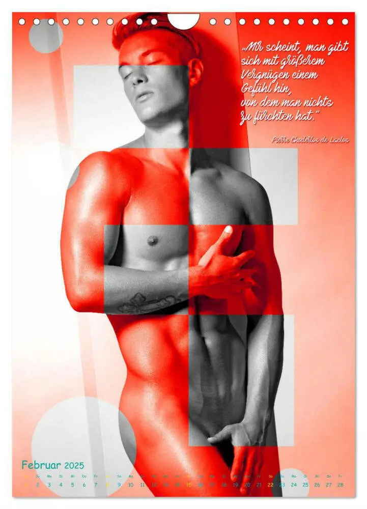 Bild: 9783435930227 | Männer und gefühlvolle Zitate (Wandkalender 2025 DIN A4 hoch),...