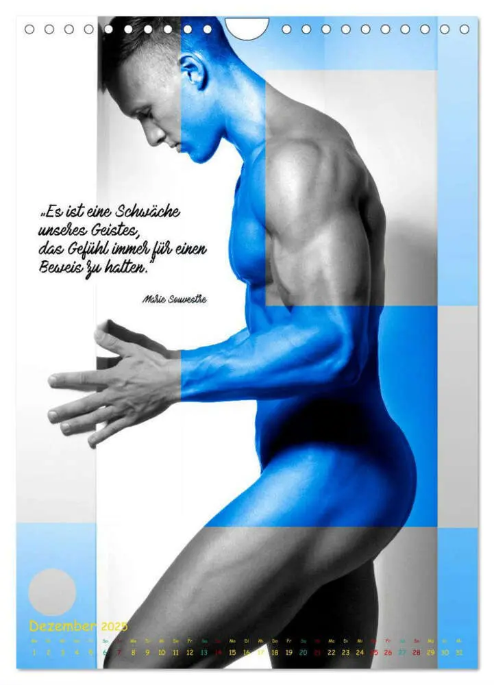 Bild: 9783435930227 | Männer und gefühlvolle Zitate (Wandkalender 2025 DIN A4 hoch),...