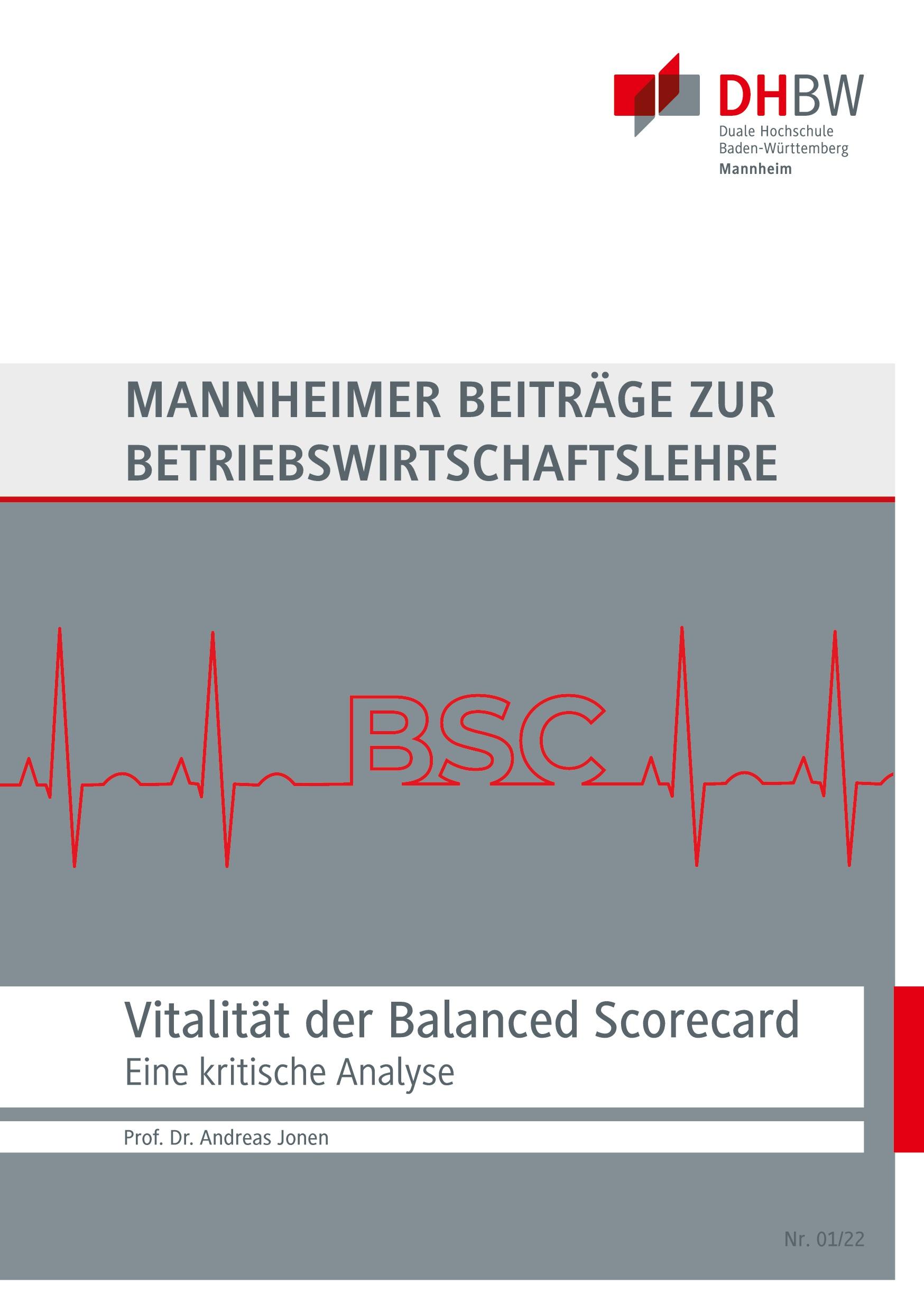 Cover: 9783755700227 | Vitalität der Balanced Scorecard | Andreas Jonen | Taschenbuch | 84 S.