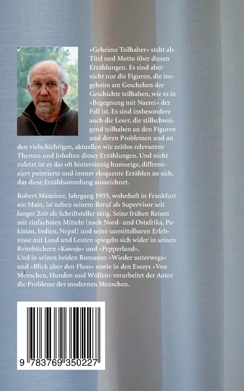 Rückseite: 9783769350227 | Geheime Teilhaber | Robert Maxeiner | Taschenbuch | 544 S. | Deutsch