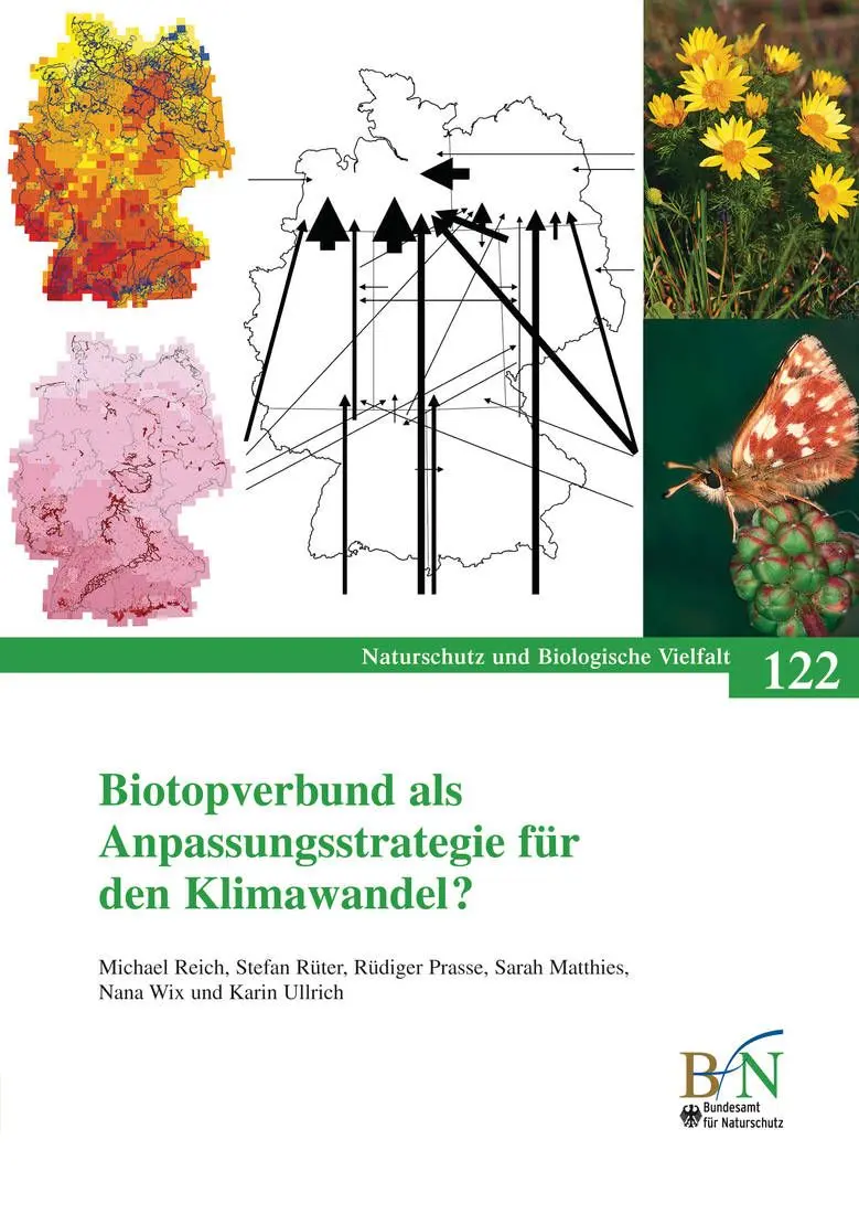 Cover: 9783784340227 | Biotopverbund als Anpassungsstrategie für den Klimawandel? | Reich
