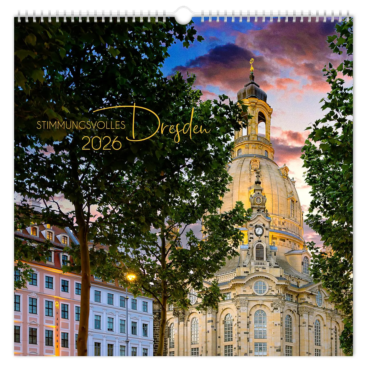 Cover: 9783910680227 | Kalender Stimmungsvolles Dresden 2026 | Peter Schubert | Kalender