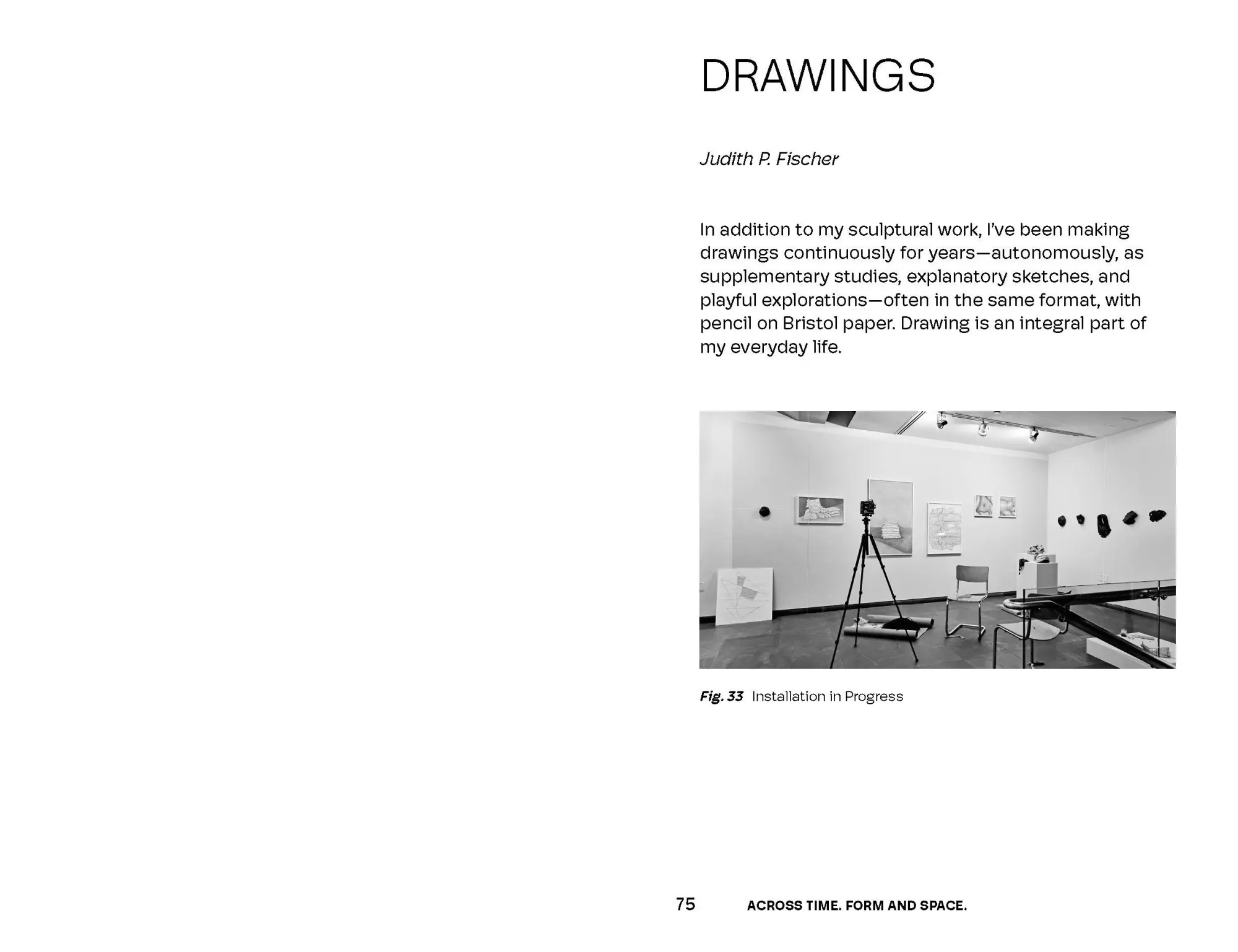 Bild: 9783962160227 | Across Time. Form and Space. | Judith P. Fischer (u. a.) | Taschenbuch